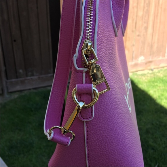 Bebe Fabiola Mini Dome Purse Pink NEW - Picture 4 of 6